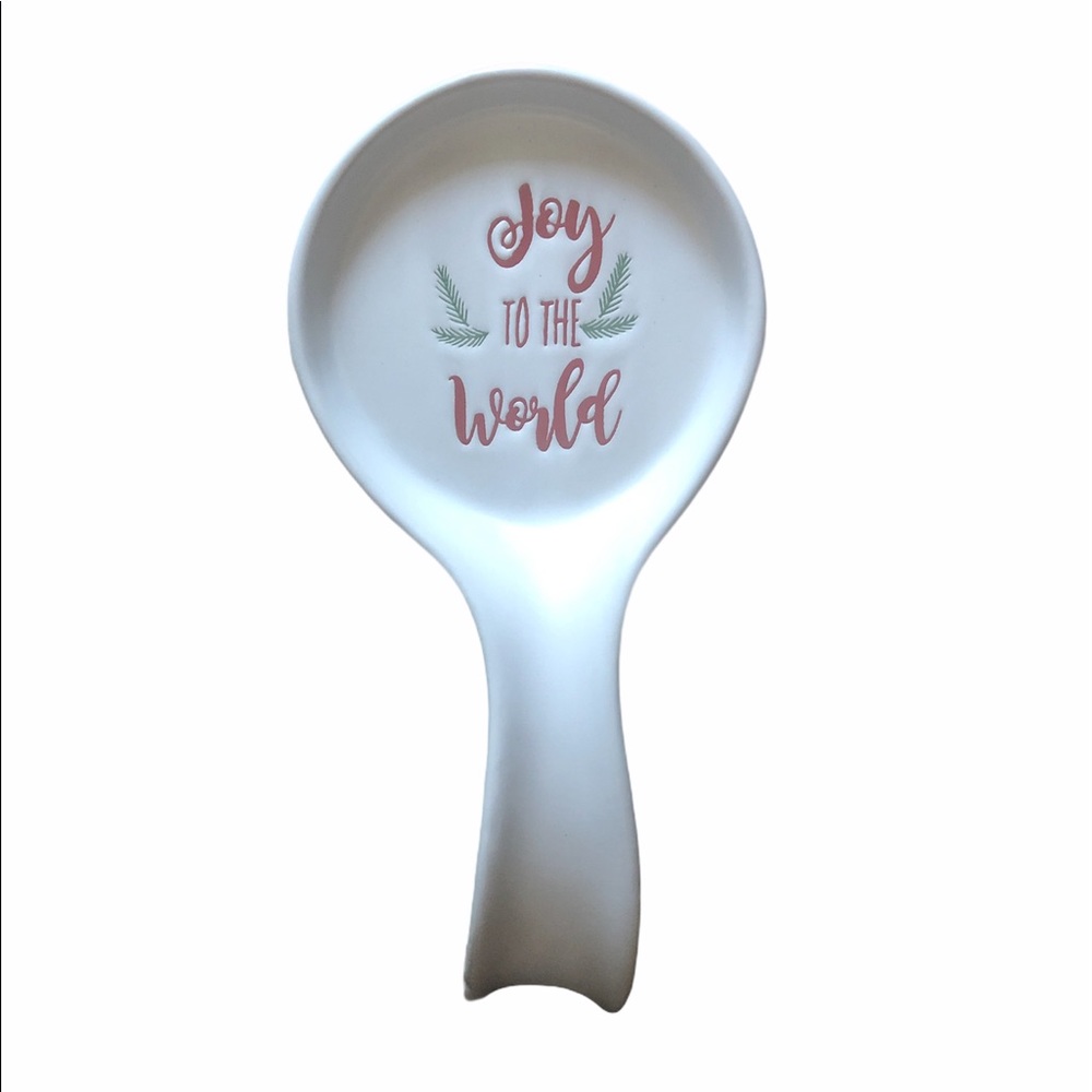 Holiday spoon rest